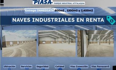 NAVE INDUSTRIAL DENTRO DEL PARQUE INDUSTRIAL ATITALAQUIA, HIDALGO