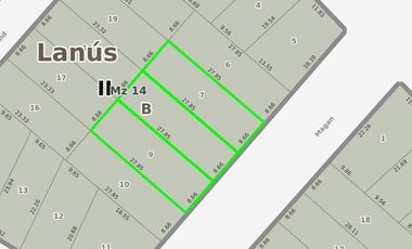 Terreno en venta - 723 mts2 - Gerli