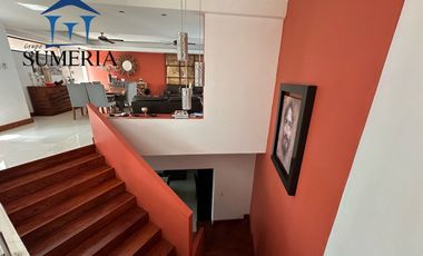 Casa en renta con alberca, sauna, vapor y área de gimnasio