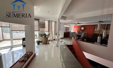 Casa en renta con alberca, sauna, vapor y área de gimnasio