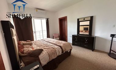 Casa en renta con alberca, sauna, vapor y área de gimnasio