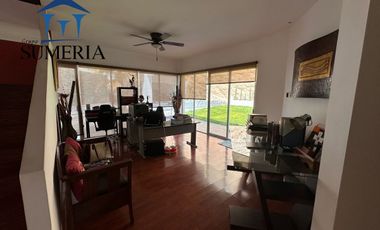 Casa en renta con alberca, sauna, vapor y área de gimnasio