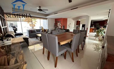 Casa en renta con alberca, sauna, vapor y área de gimnasio