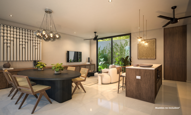 Preventa de 3 recámaras en la zona de temozon