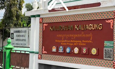 Jual Tanah Pekarangan Sentolo Kulon Progo View Sawah Parit dan Sungai