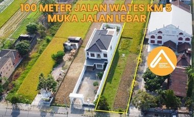 Tanah Ambarketawang Gamping 100 Meter Jalan Raya Wates KM 5