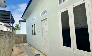 Dijual Rumah Murah dibelakang Samsat Batoh - 580 Juta dapat 3 Kamar!