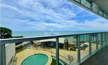 VENDO APARTAMENTO DE PLAYA AMOBLADO  PH OCEAN WAVES, NUEVA GORGONA (P)