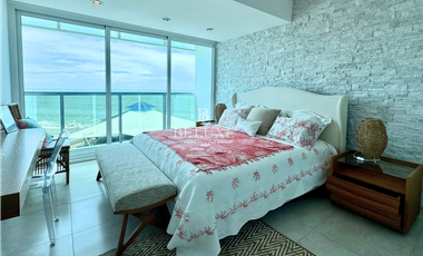 VENDO APARTAMENTO DE PLAYA AMOBLADO  PH OCEAN WAVES, NUEVA GORGONA (P)