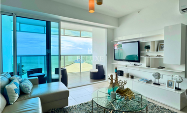 VENDO APARTAMENTO DE PLAYA AMOBLADO  PH OCEAN WAVES, NUEVA GORGONA (P)