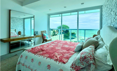 VENDO APARTAMENTO DE PLAYA AMOBLADO  PH OCEAN WAVES, NUEVA GORGONA (P)