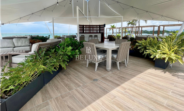 VENDO PENTHOUSE DE PLAYA AMOBLADO  PH OCEAN WAVES, NUEVA GORGONA (P)