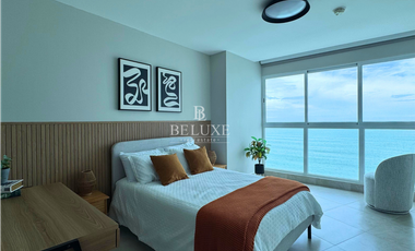 VENDO PENTHOUSE DE PLAYA AMOBLADO  PH OCEAN WAVES, NUEVA GORGONA (P)