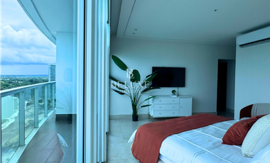 VENDO PENTHOUSE DE PLAYA AMOBLADO  PH OCEAN WAVES, NUEVA GORGONA (P)