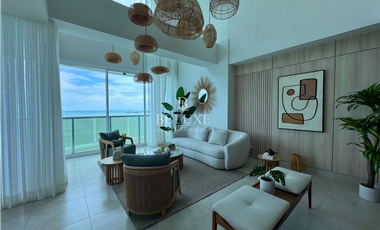 VENDO PENTHOUSE DE PLAYA AMOBLADO  PH OCEAN WAVES, NUEVA GORGONA (P)