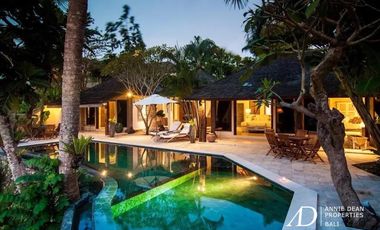 FREEHOLD RUSTIC STYLE VILLA OFFERS RICE-FIELD VIEWS IN CANGGU