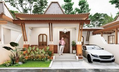 Nuansa Tradisional di Tengah Kota Rumah Joglo Klaten Dijual 300 Jt An