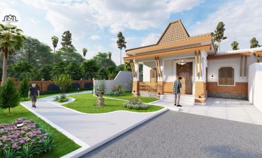 Nuansa Tradisional di Tengah Kota Rumah Joglo Klaten Dijual 300 Jt An