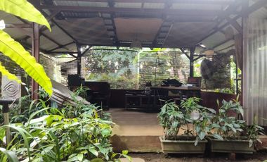 DIJUAL BANGUNAN RUMAH DENGAN TANAH KEBUN LUAS DI PAKUAN BOGOR SELATAN