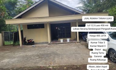 JUAL RUMAH TANAH LUAS DI PENGASIH KULONPROGO