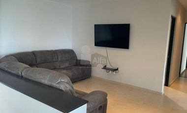 Departamento en renta amueblado de 3 recámaras, alberca, padel, en Juriquilla