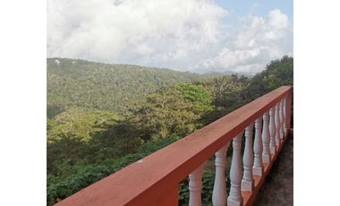 CERRO AZUL, CASA Y LOTE 2000MTS, CERCADA CON GARITA DE SEGURIDAD