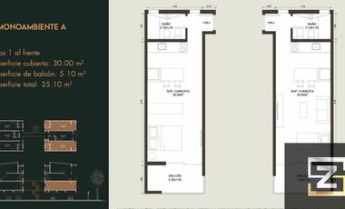 Departamento en venta de pozo c/ cochera en Canning