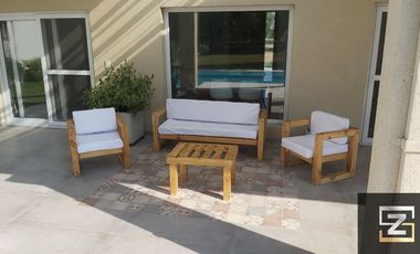 Casa en alquiler temporario de 2 dormitorios en Barrio Privado Terralagos