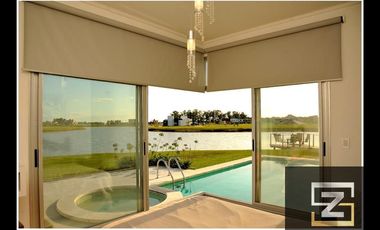 Casa en alquiler con salida a la laguna en Horizontes al Sur