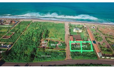 Terreno con vista al mar Puerto Cayo