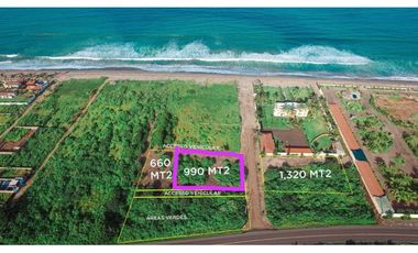 Terreno a pasos del mar Puerto Cayo