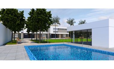 CASA SOBRE PLANO EN CONJUNTO CERRADO AVELLANA