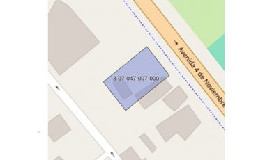 LOTE COMERCIAL EXCELENTE UBICACION, PLENA AV 4 NOVIEMBRE,