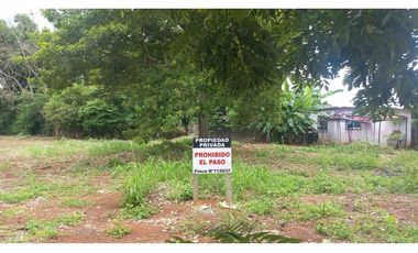 VENTA TERRENO LA CHORRERA