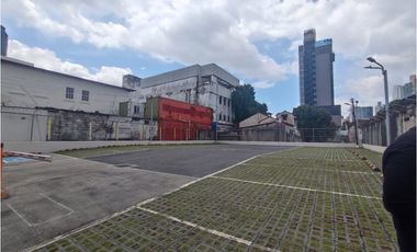 SE ALQUILA TERRENO AVENIDA BALBOA DE 600 MTS (IG)