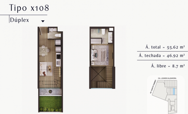 Venta Departamento Duplex 1er piso San Isidro