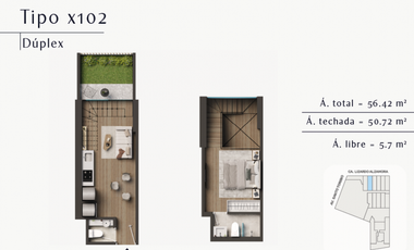Venta Departamento Duplex 1er piso San Isidro