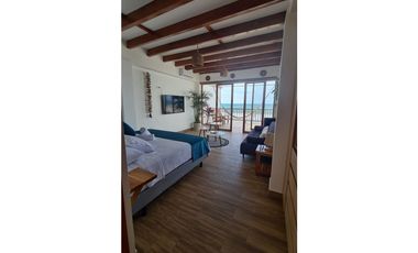 Hotel frente al Mar 5 cabañas Santa Marianita