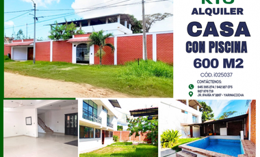 i025037 - Alquiler Casa con Piscina - Yarinacocha