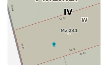 LOTE PINAMAR - ZONA ALAMOS MANZANA 241 LOTE 12