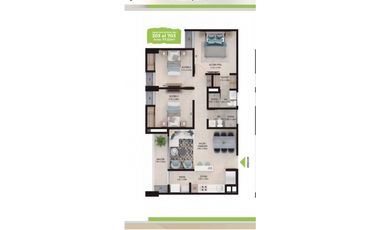 APARTAMENTO EN VENTA EN EL BARRIO VILLA NOVA EN MONTERIA