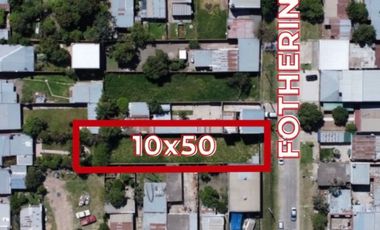 VENDE excelente terreno 10x50