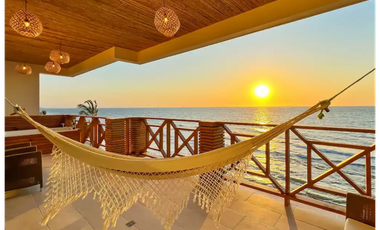 VENTA DE APARTAMENTOS SOBRE PLANOS FRENTE AL MAR  EN TOLU