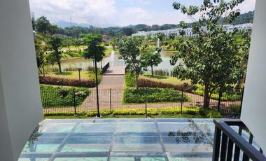 Disewakan depan danau best view cluster Alderwood Summarecon Bogor
