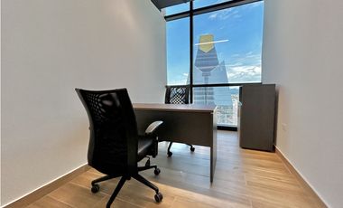 ALQUILER OFICINA AMOBLADA CALLE 50