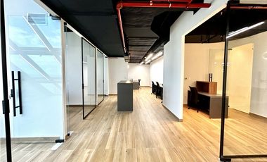 ALQUILER OFICINA AMOBLADA CALLE 50