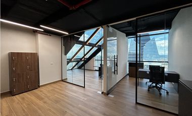 ALQUILER OFICINA AMOBLADA CALLE 50