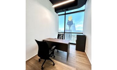 ALQUILER OFICINA AMOBLADA CALLE 50