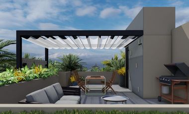 EN VENTA CASA EN MERIDA DE 1 HABITACION CON ALBERCA Y ROOFTOP