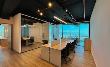 ALQUILER OFICINA AMOBLADA COSTA DEL ESTE